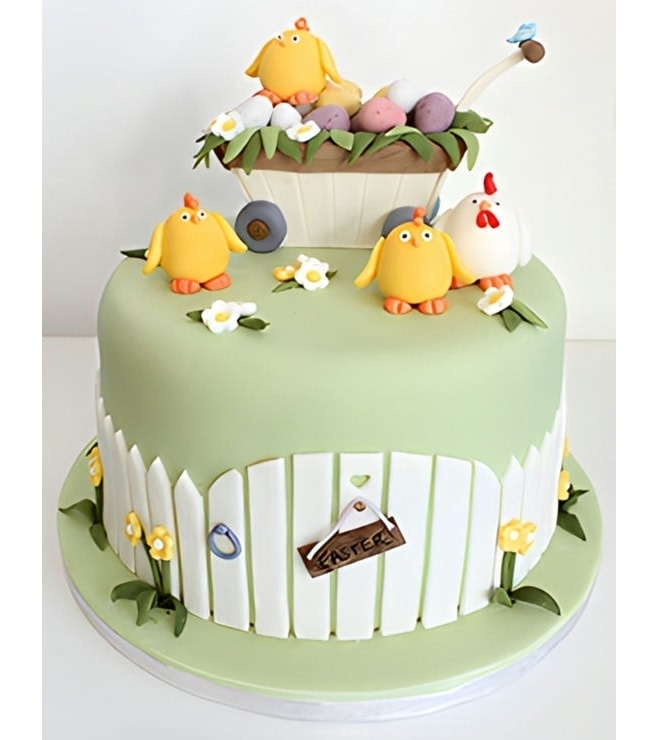Meadow Party Easter Cake
