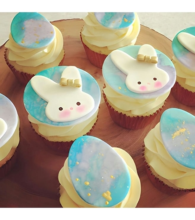 Space Bunny Cupcakes