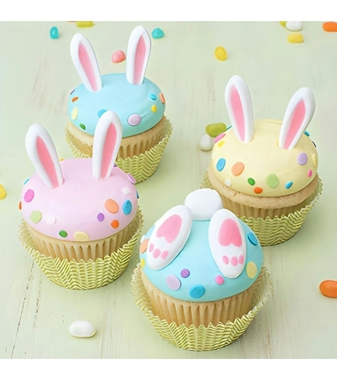 Pastel Bunny Cupcakes