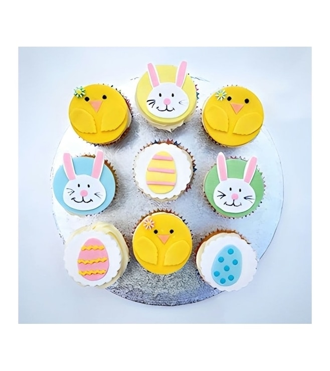 Easter Buddies Cupcakes