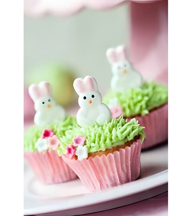 White Rabbit Cupcakes