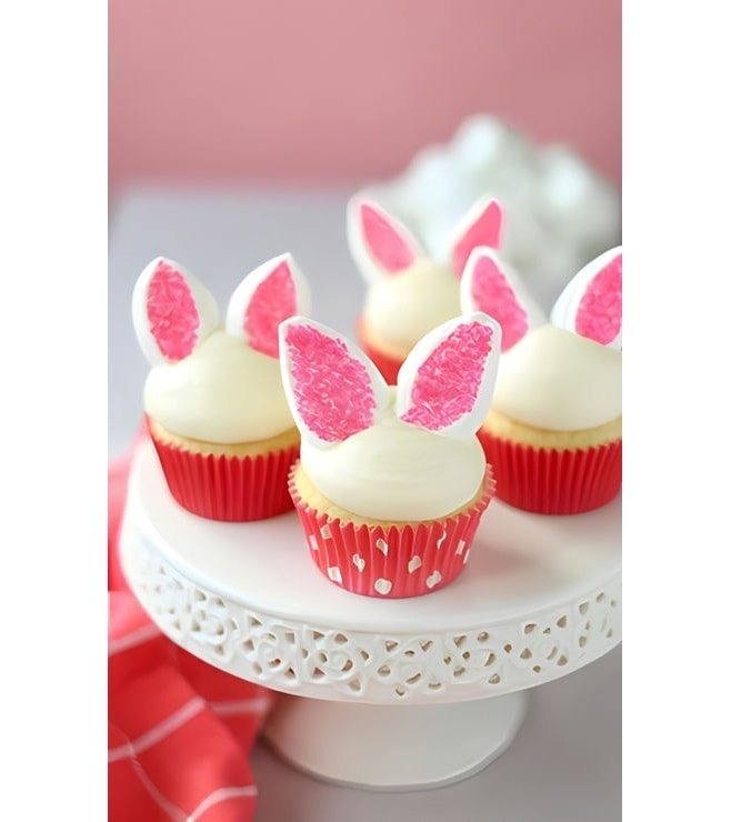 Red Velvet Easter Cupcakes