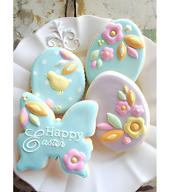 Fluttering Easter Cookies