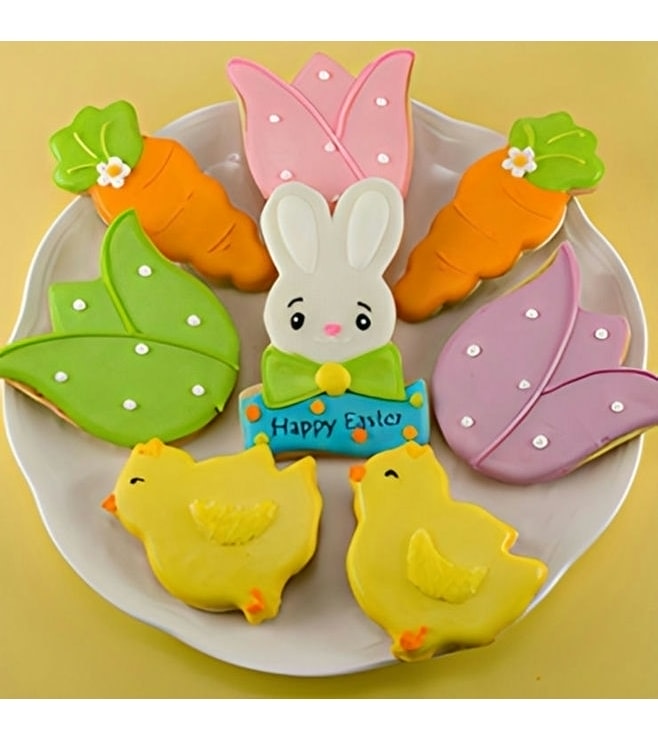 Happy Bunny Easter Cookies