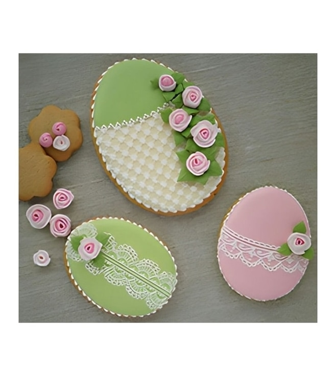 Vintage Lace Easter Cookies