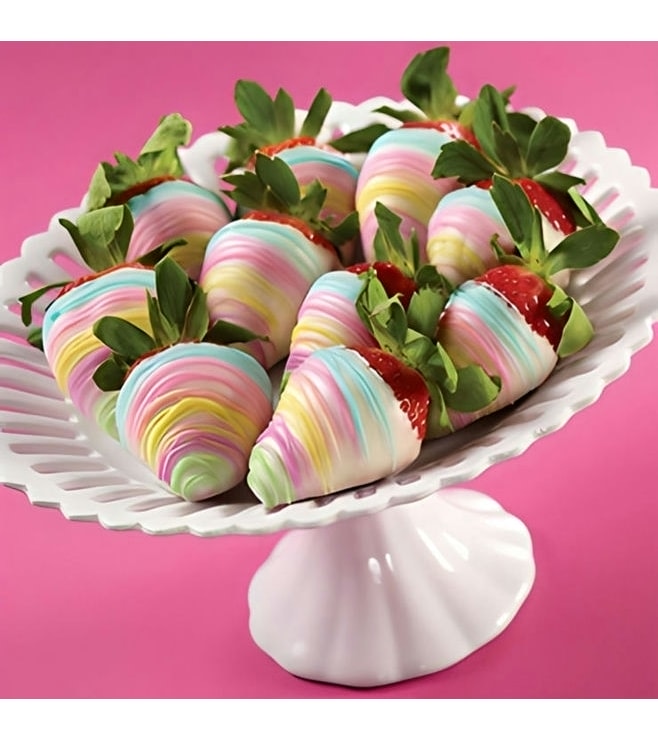 Easter Chicks Dipped Strawberries
