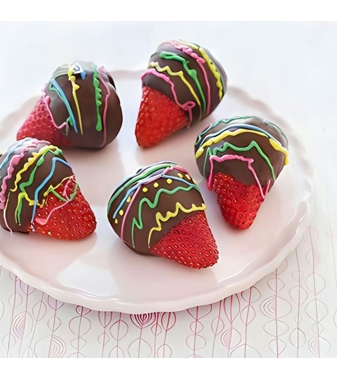 Easter Surprise Dipped Strawberries