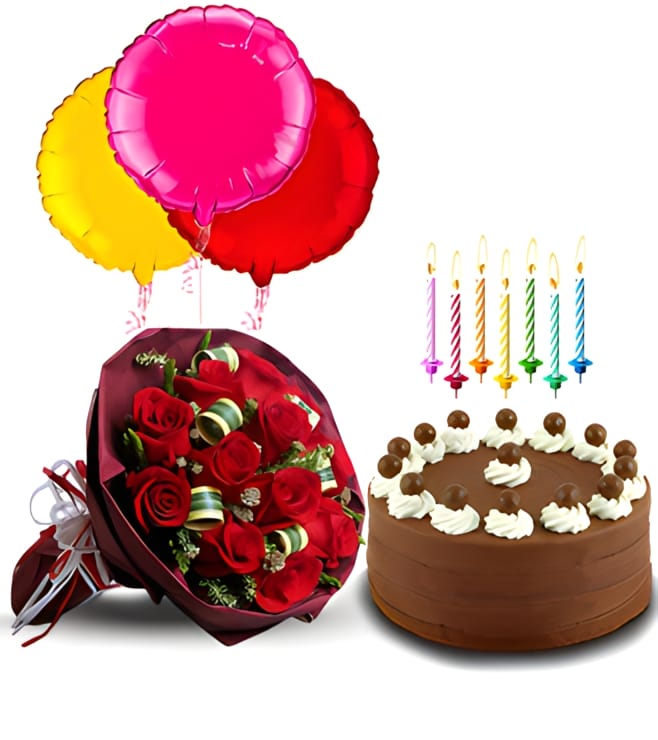 Birthday Surprise Collection : Signature Chocolate Cake, Enchanting Roses, Black Friday Deals