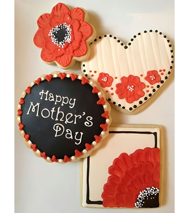 Chalk Board Mother's Day Cookies