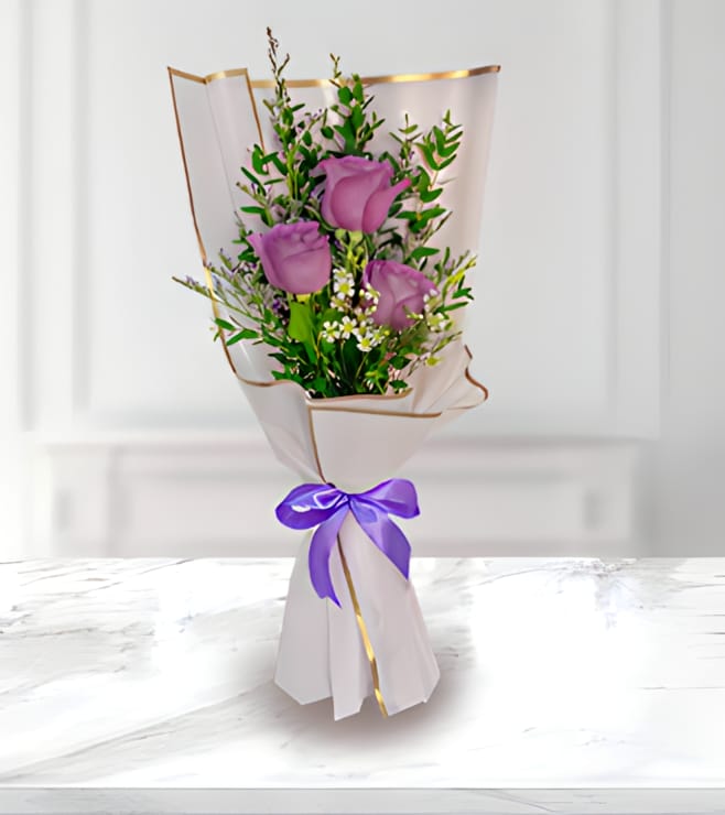 Delighful Purple Roses, Anniversary