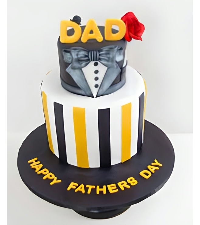 Dapper Dad Father's Day Cake