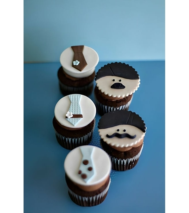 Role Model Father's Day Cupcakes