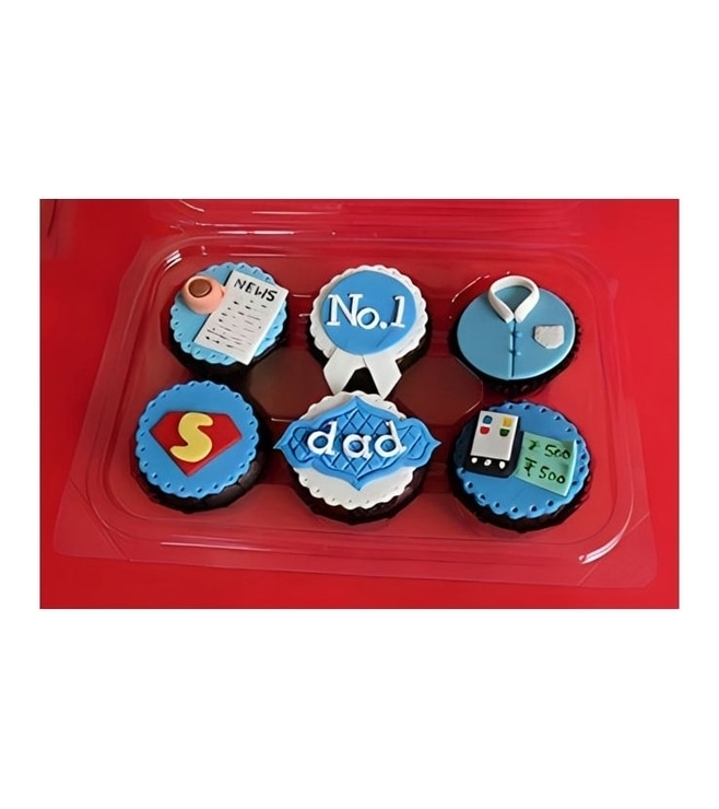 Our Hero Father's Day Cupcakes