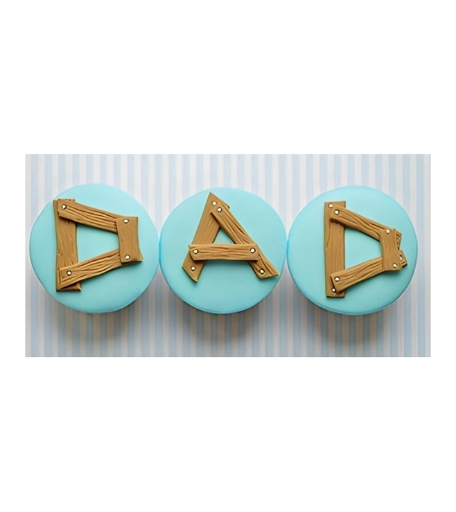 Handicraft Father's Day Cupcakes