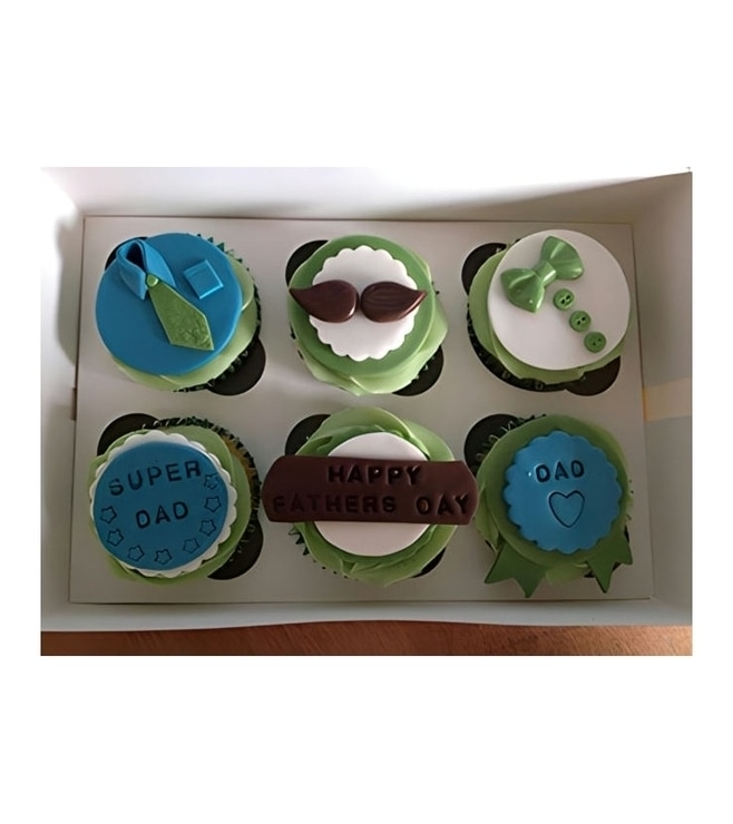 Super Dad Cupcakes