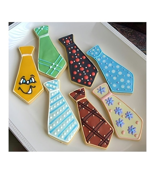 Funky Ties Cookies