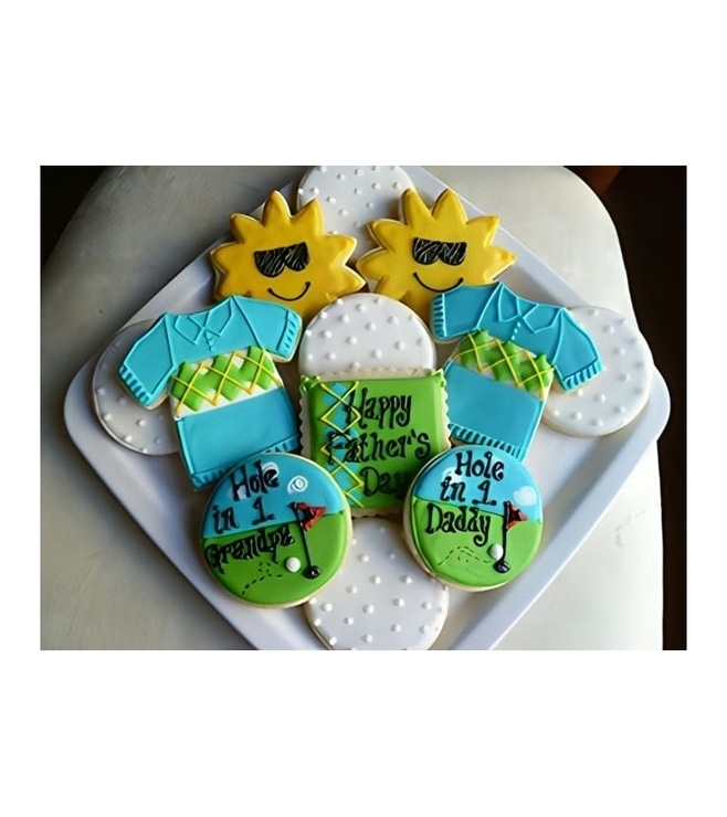 Sunny Golf Day Cookies