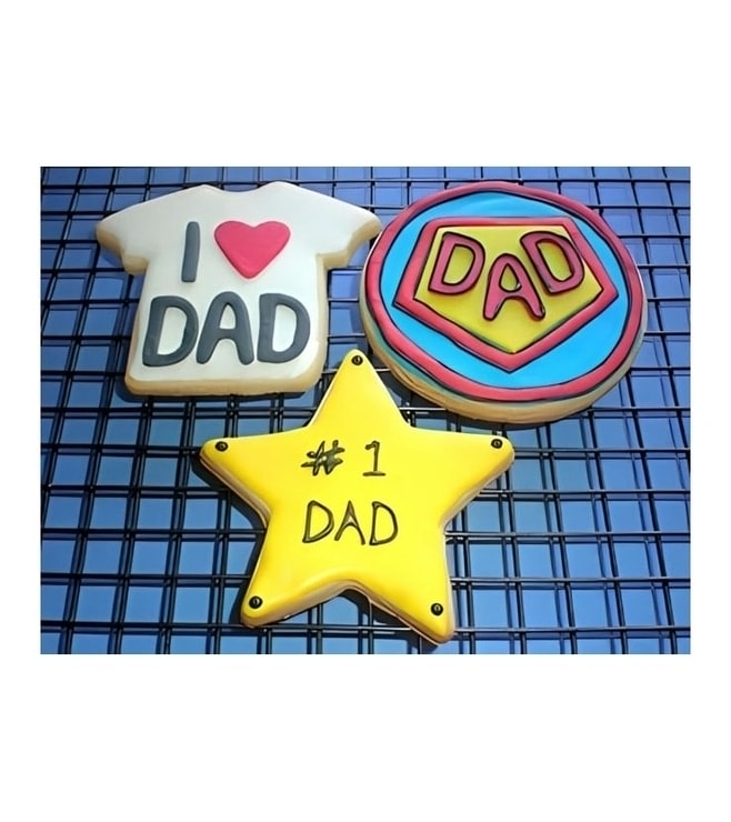 Superstar Dad Cookies