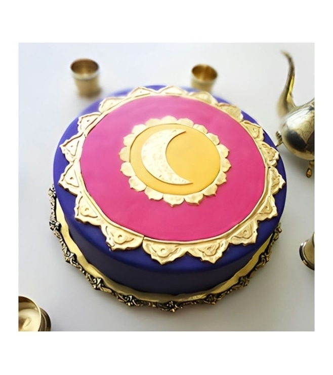 Golden Moments Ramadan Cake
