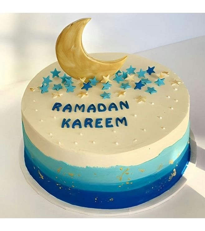 Starry Night Ramadan Cake