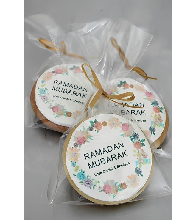 Floral Wreath Ramadan Cookies