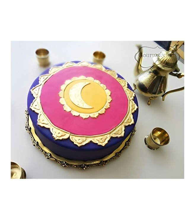 Golden Moments Eid Cake