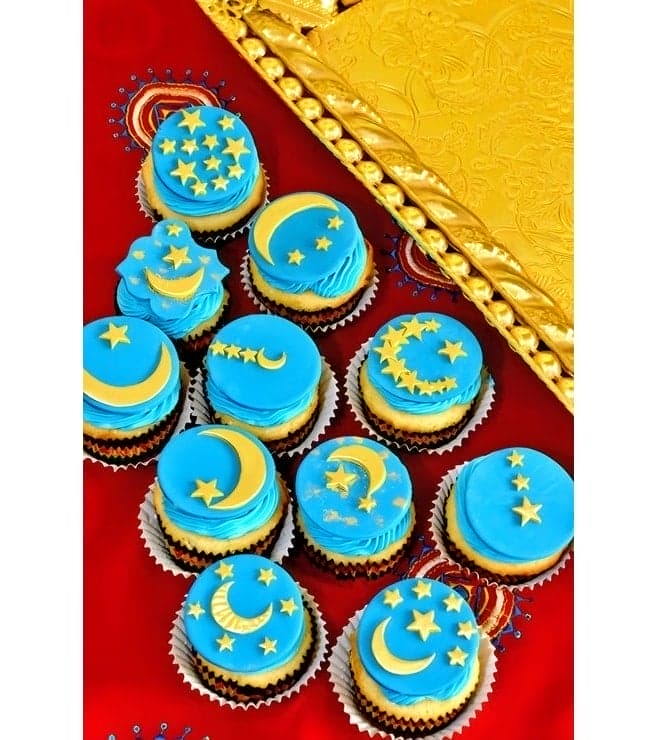 Starry Nights Ramadan Cupcakes