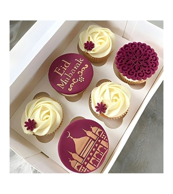 Purple Boutique Eid Cupcakes