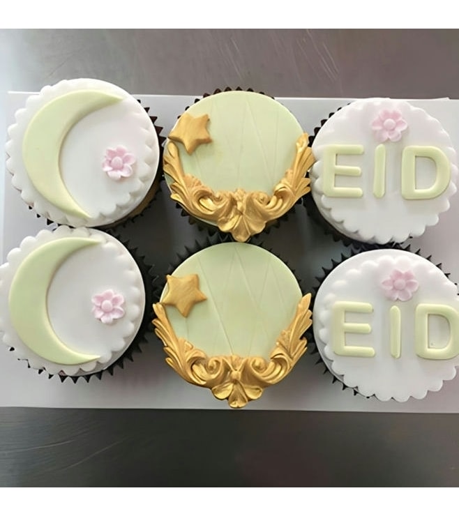 Gold Standard Eid Cupcakes