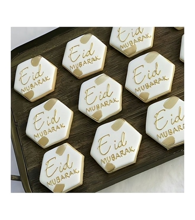 Written In Gold Eid Cookies