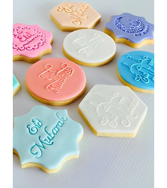 Pastel Wishes Eid Cookies, Eid Gifts