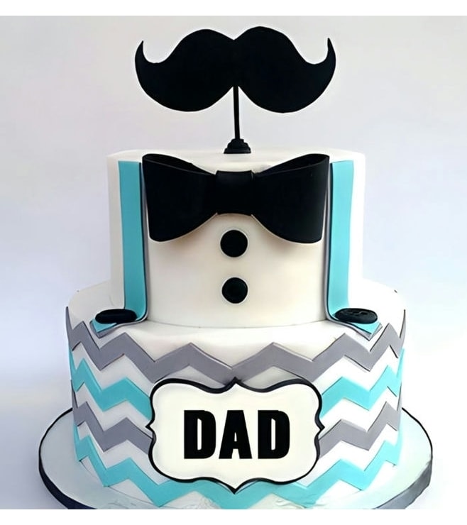 Dad's The Man Father's Day Cake