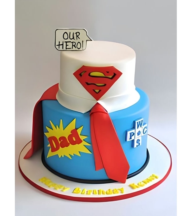 Our Hero Father's Day Cake