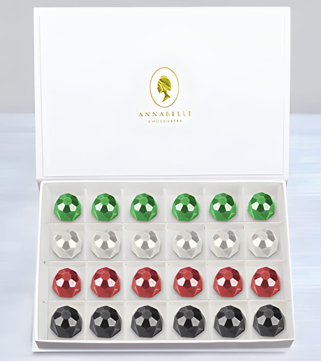 Nation's Pride Gemstone Chocolates By Annabelle Chocolates