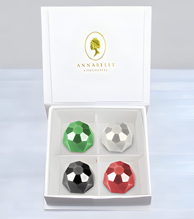 Gemstone Flag Chocolates By Annabelle Chocolates