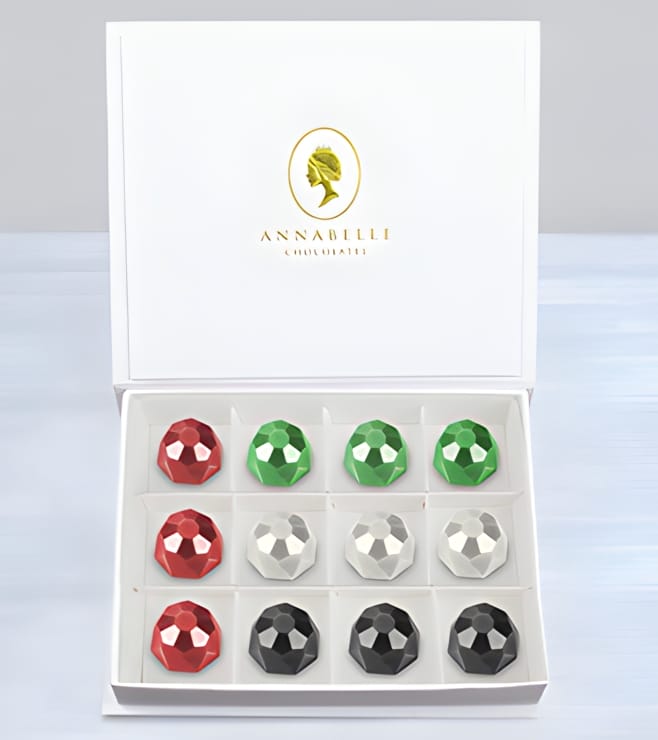 Nation's Pride Gemstone Chocolates By Annabelle Chocolates