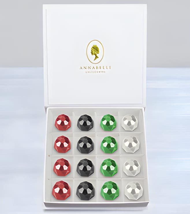 Nation's Pride Gemstone Chocolates By Annabelle Chocolates