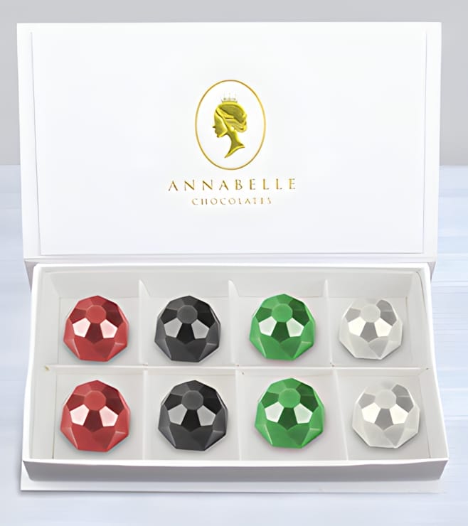 Gemstone Flag Chocolates By Annabelle Chocolates