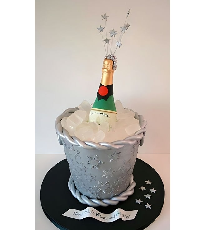 Bubbly Bucket Cake