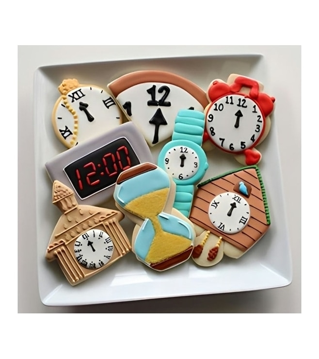 Rock The Clock Cookies