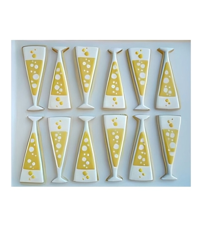 Golden Toast New Year Cookies