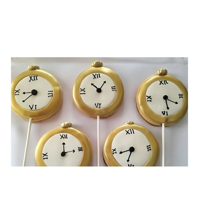 Countdown Clocks New Year Cookies