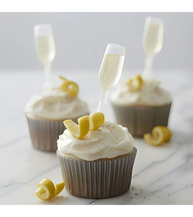 Bubbly Flute Dozen Cupcakes