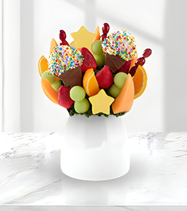 Confetti Surprise, Fruit Bouquets