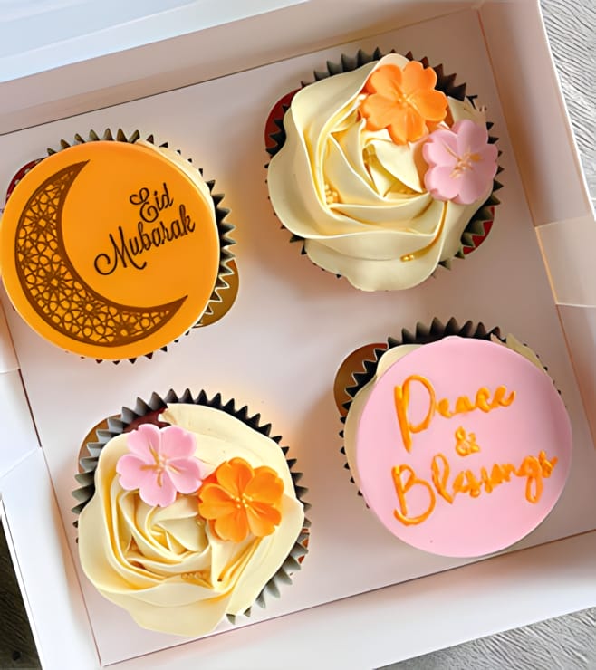 Bright Eid Cupcakes, Eid Gifts