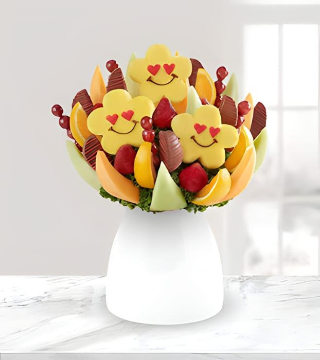 Heart Eyes Fruit Bouquet, Love and Romance