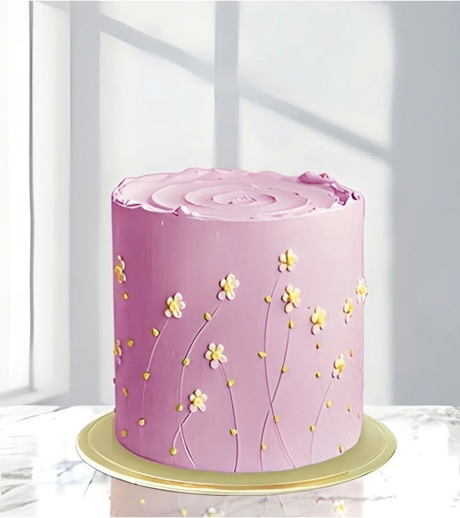 Playful Daisies Mono Cake, Serving Size: 2, Mono Cakes