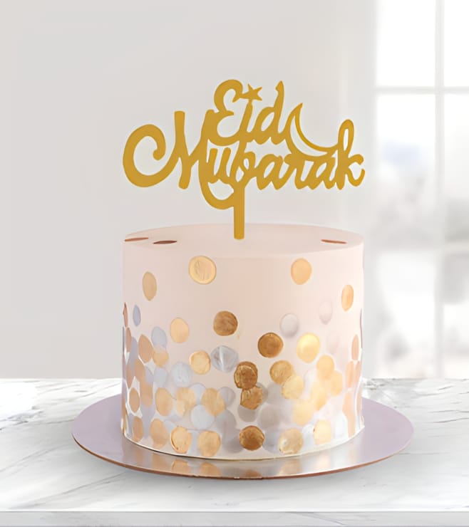 Royal Glitters Eid Cake