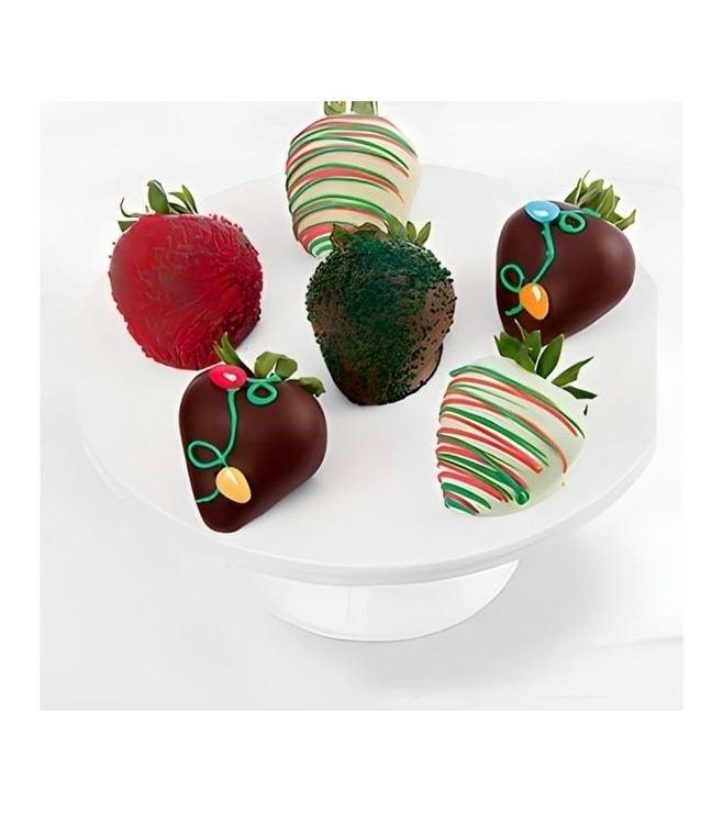 Christmas Trinkets Dipped Strawberries
