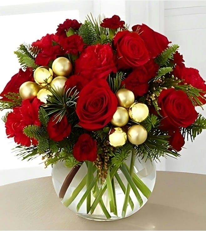 Holiday Delight Bouquet, Christmas Gifts